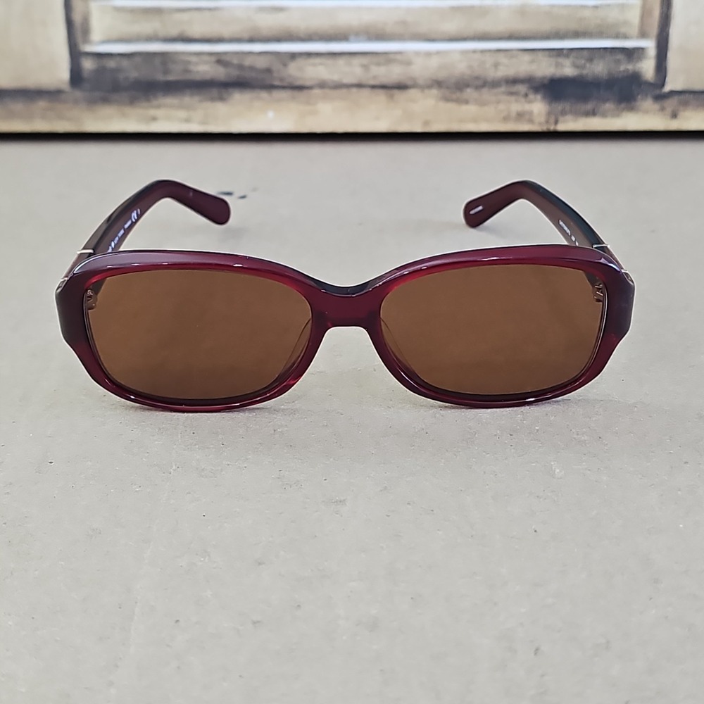 Kate Spade Sunglasses Frame Only Cheyenne/P/S JJXP Burgundy Rectangular 55 mm